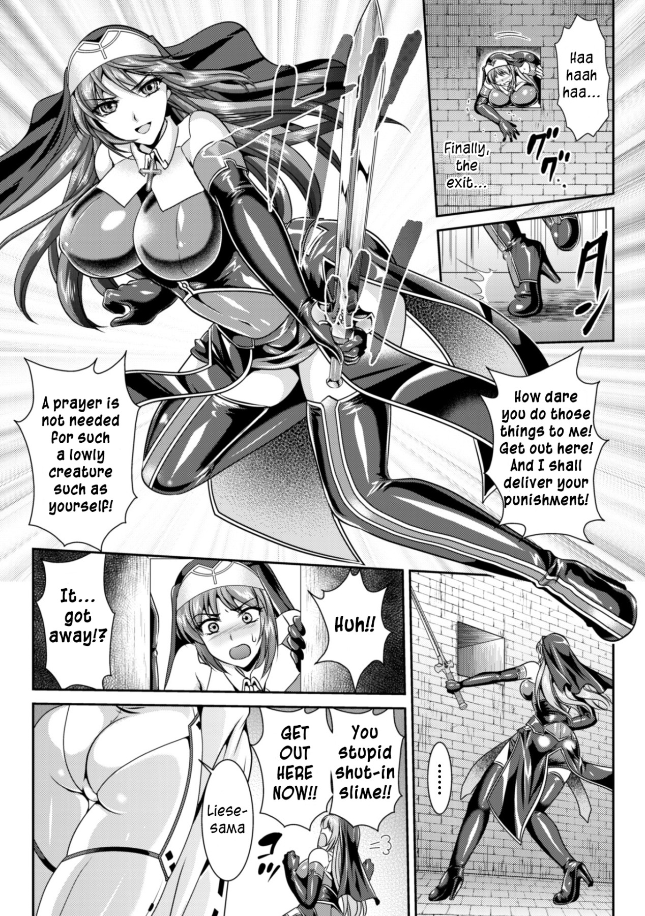 Hentai Manga Comic-Liese's destiny: Punishment Of Lust On The Slime Prison Ch.1-3-Read-75